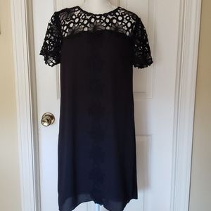 Nanette Lepore Black Lace Sheath Dress